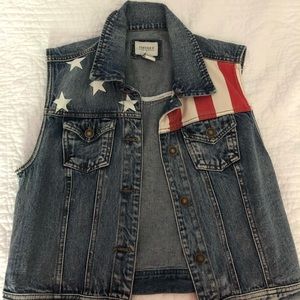 Denim vest from forever 21!